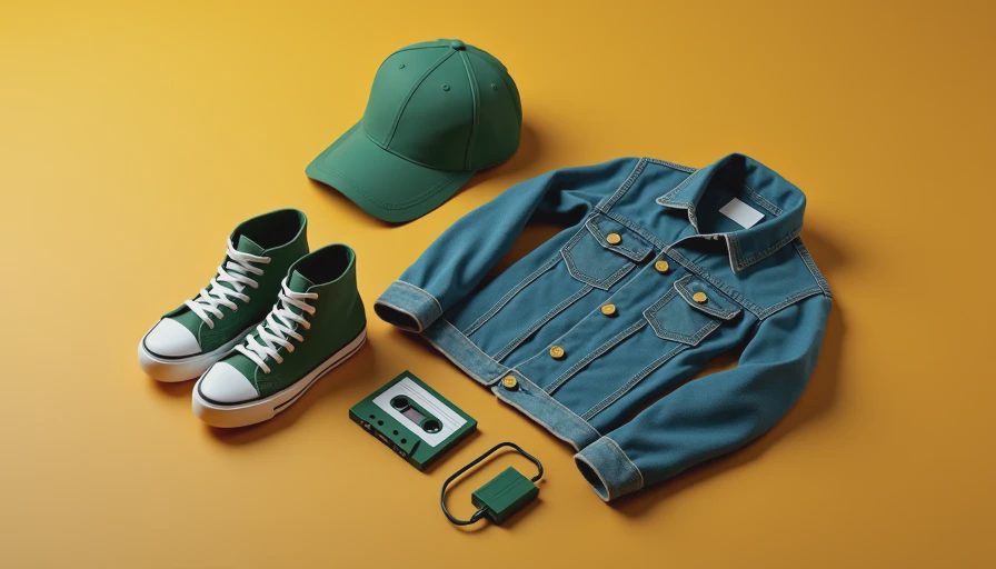 Visual context for 90s style clothing mens