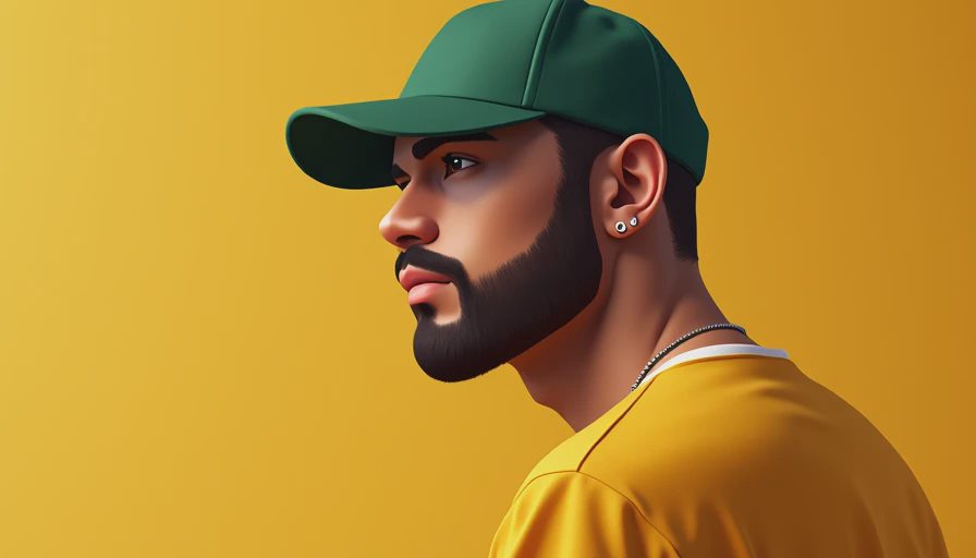 Illustration for 90s style clothing mens