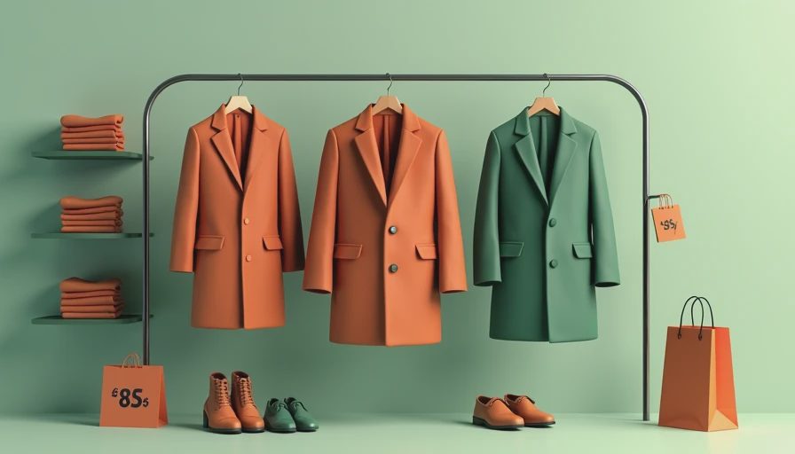 Visual context for retro coats mens