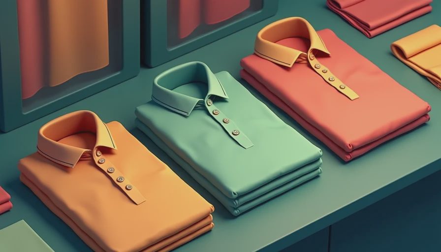 Visual context for retro polo shirts men