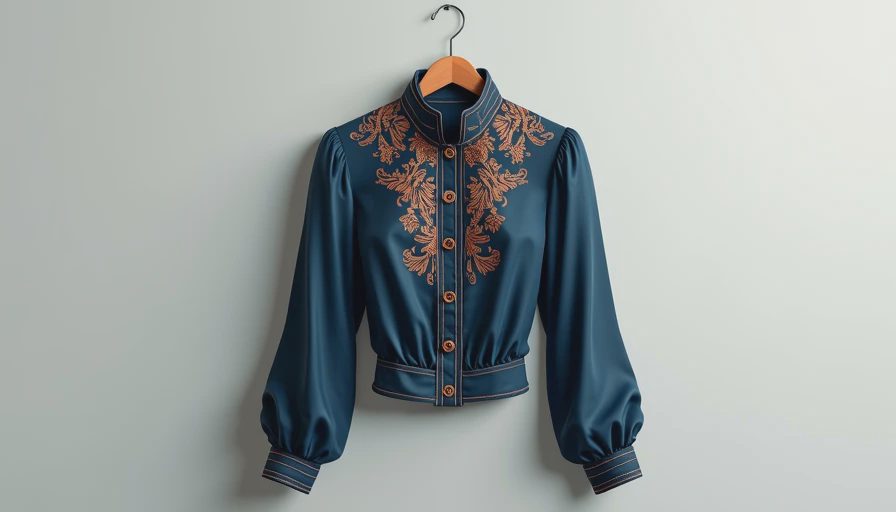 Visual context for vintage top womens