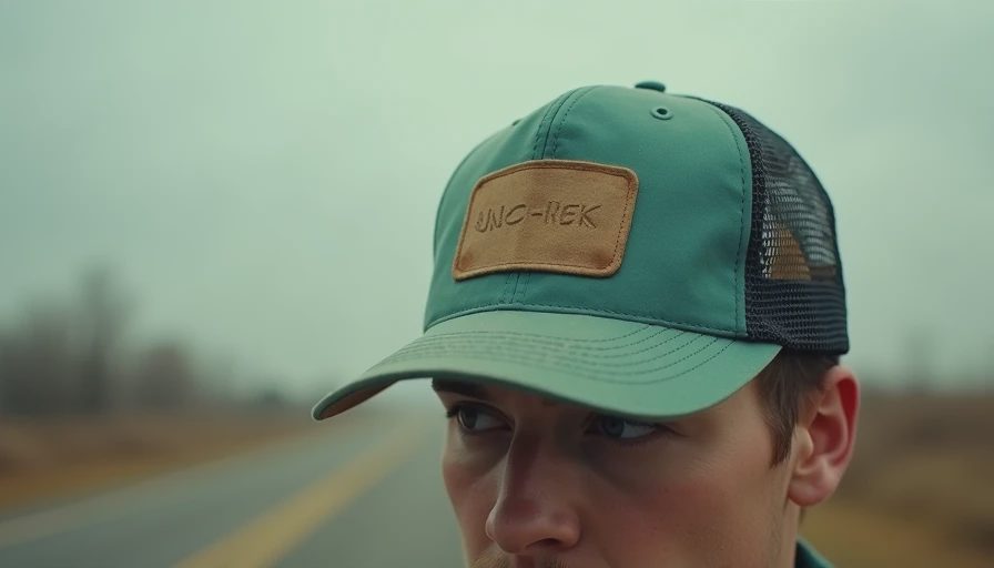Visual context for Retro truck driver cap