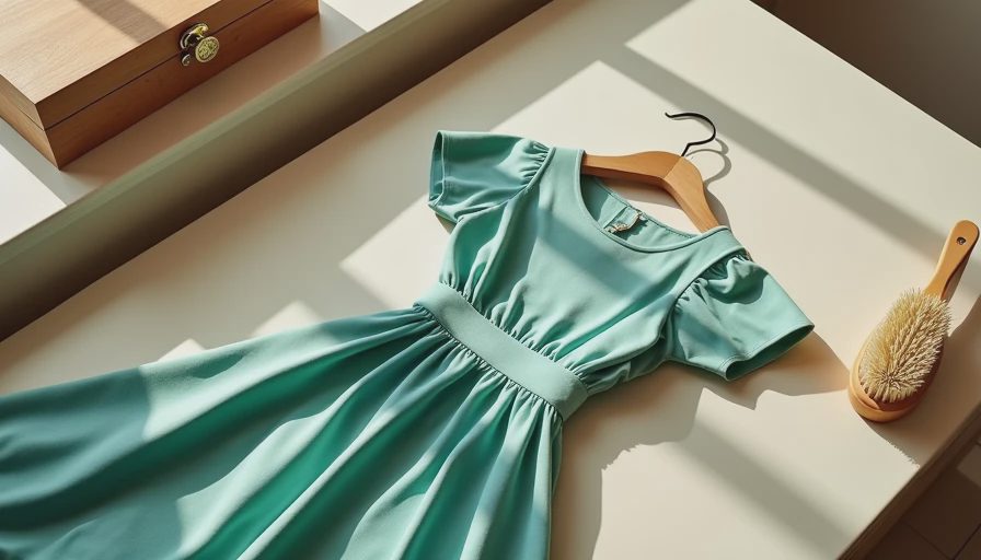 Visual context for how to care for vintage clothing to make it last